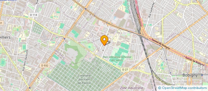 localisation de l'entreprise DP CONSULTING à BOBIGNY