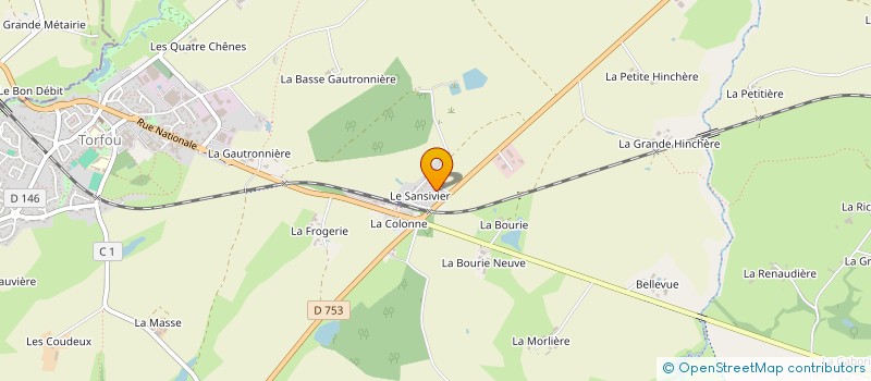 localisation de l'entreprise DP CREATIONS  SEVREMOINE