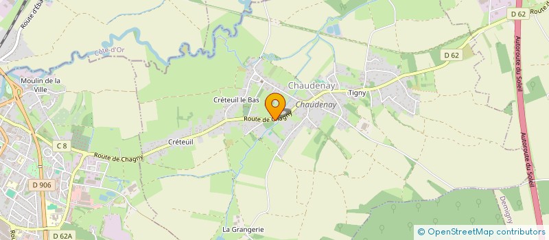 localisation de l'entreprise DP DAVID  DEMIGNY