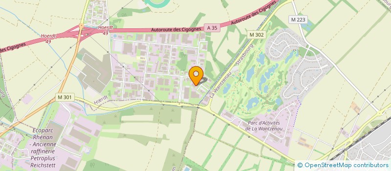 localisation de l'entreprise DP DEVELOPPEMENT  HRDT