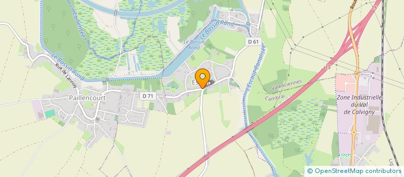 localisation de l'entreprise DP DOUAI  ESTRUN