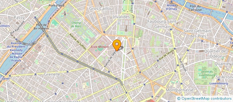 localisation de l'entreprise DP - EG TRANSPORTS à PARIS