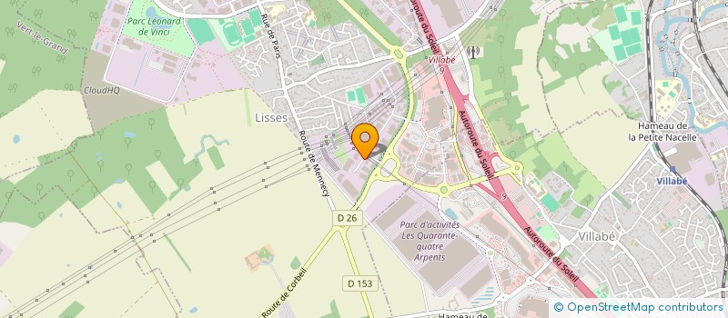 localisation de l'entreprise DP ELECTRONIQUE à LISSES