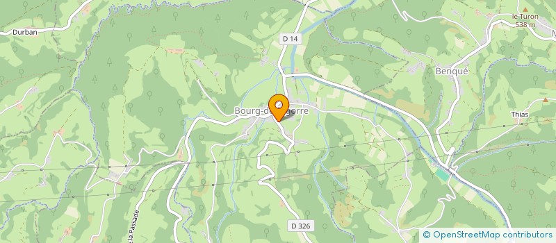 localisation de l'entreprise DP ELECTROTECH  BOURG-DE-BIGORRE