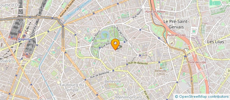 localisation de l'entreprise DP ET P IMMO  PARIS