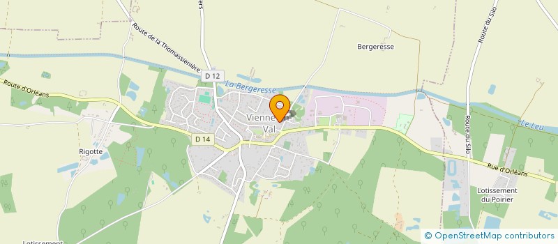 localisation de l'entreprise DP EXPERTISE à VIENNE-EN-VAL