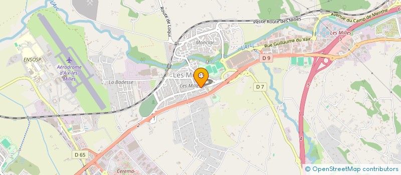 localisation de l'entreprise DP FUSION à AIX-EN-PROVENCE