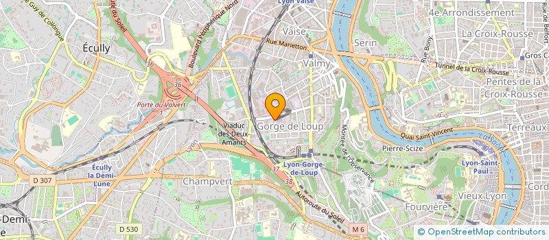 localisation de l'entreprise DP HOLDING  LYON