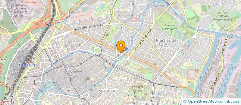 localisation de l'entreprise DP IMMO DIAG à STRASBOURG