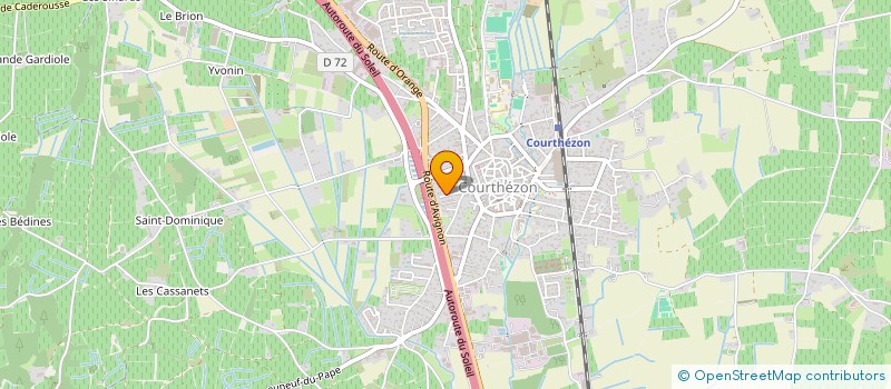 localisation de l'entreprise DP INVEST  CHUSCLAN