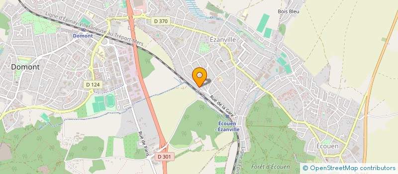 localisation de l'entreprise DP NET à EZANVILLE