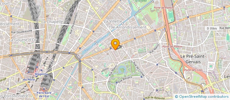 localisation de l'entreprise DP PEINTURE SERVICES  PARIS