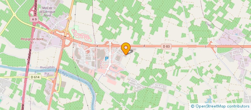 localisation de l'entreprise DP PERPIGNAN NORD à CLAIRA
