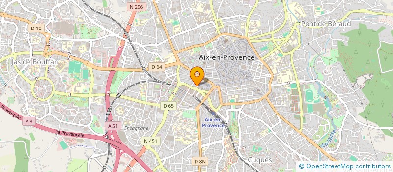 localisation de l'entreprise DP PHARMA à AIX-EN-PROVENCE