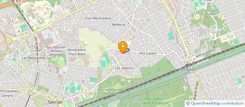 localisation de l'entreprise DP PLOMBERIE à SEVRAN