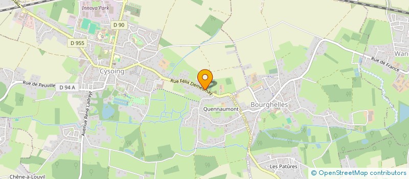 localisation de l'entreprise DP PROMOTION  CYSOING