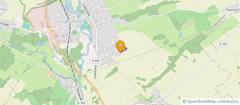 localisation de l'entreprise DP RENOVATION  GUNDERSHOFFEN