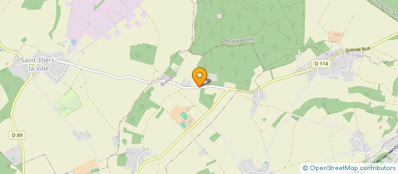 localisation de l'entreprise DP RENOVATION  SAINT-ILLIERS-LA-VILLE