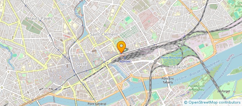 localisation de l'entreprise DP RL  NANTES