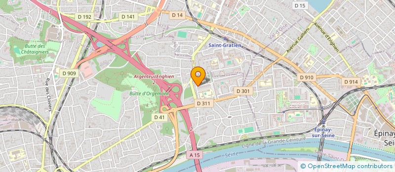 localisation de l'entreprise DP SARCELLES  ARGENTEUIL