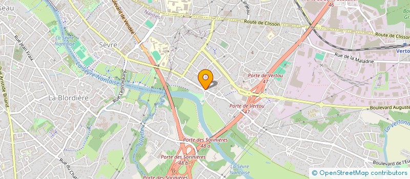 localisation de l'entreprise DP TRANSACTIONS à VERTOU
