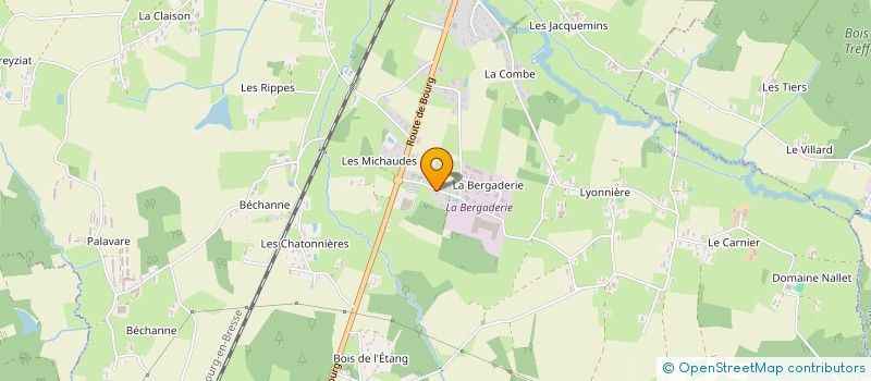 localisation de l'entreprise DP01  SAINT-ETIENNE-DU-BOIS