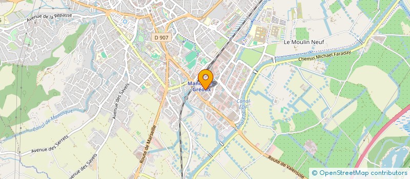 localisation de l'entreprise DPA à MANOSQUE