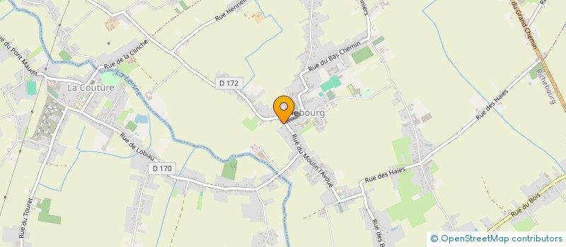 localisation de l'entreprise DPA  RICHEBOURG