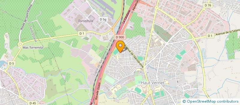 localisation de l'entreprise DPA CATALOGNE à PERPIGNAN
