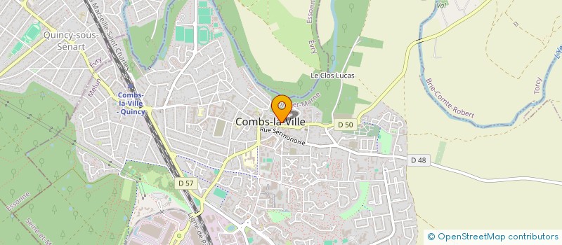 localisation de l'entreprise DPANN'EXPERTS à COMBS-LA-VILLE