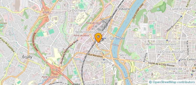 localisation de l'entreprise DPB à LYON