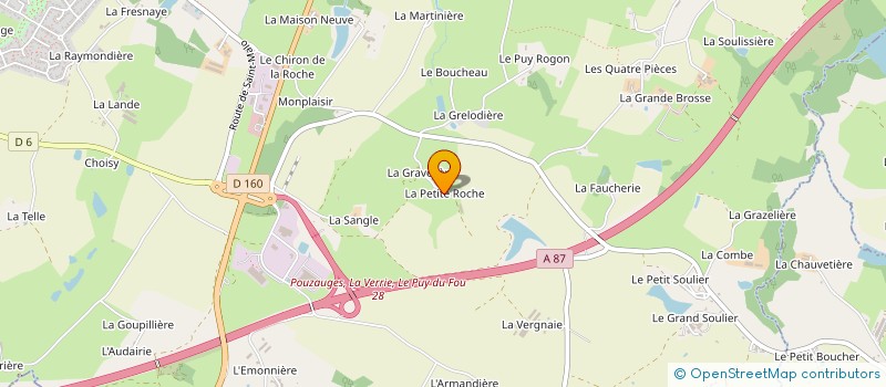 localisation de l'entreprise DPB  CHANVERRIE