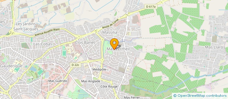 localisation de l'entreprise DPB PATRIMOINE  PERPIGNAN