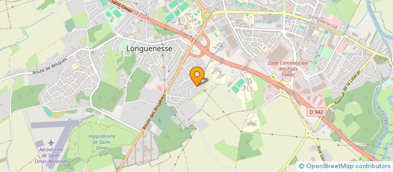 localisation de l'entreprise DPC  LONGUENESSE