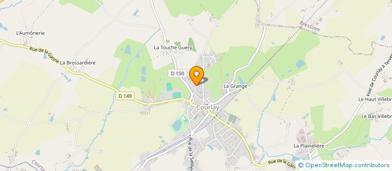 localisation de l'entreprise DPCLIVE  CHAURAY