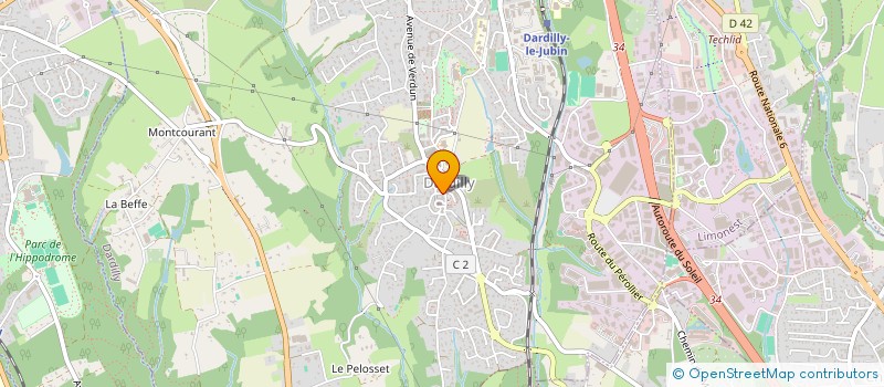 localisation de l'entreprise DPCONSEIL à DARDILLY