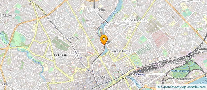 localisation de l'entreprise DPDG SAINT MIHIEL à NANTES