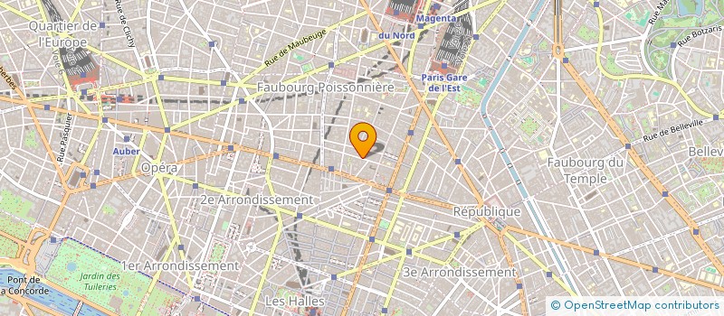 localisation de l'entreprise DPE  PARIS