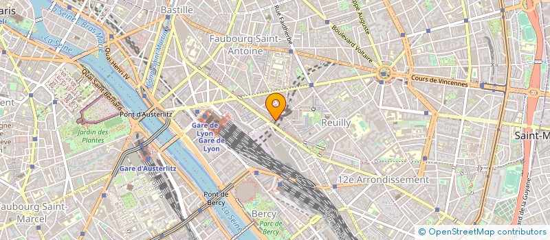 localisation de l'entreprise DPE à PARIS