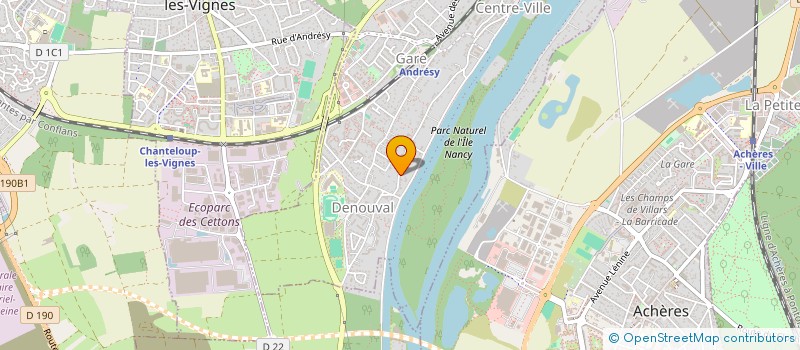 localisation de l'entreprise DPE EXPERTISES  ANDRESY