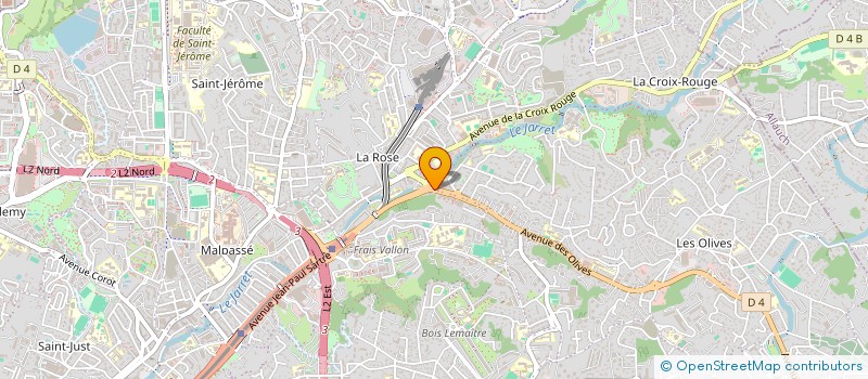 localisation de l'entreprise DPE INGENIERIE à MARSEILLE