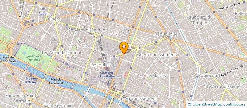 localisation de l'entreprise DPF à PARIS