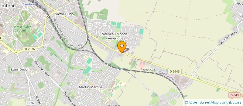 localisation de l'entreprise DPF CLEAN  CAMBRAI