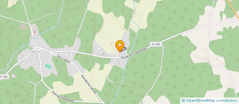 localisation de l'entreprise DPF IMMOBILIER  HERM