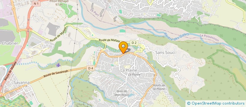 localisation de l'entreprise DPF SERVICES à SAINT-PAUL