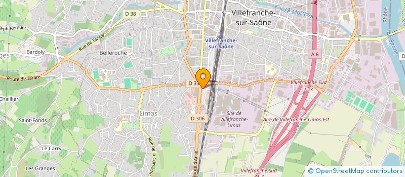 localisation de l'entreprise DPFC DIAGNOSTICS  LIMAS