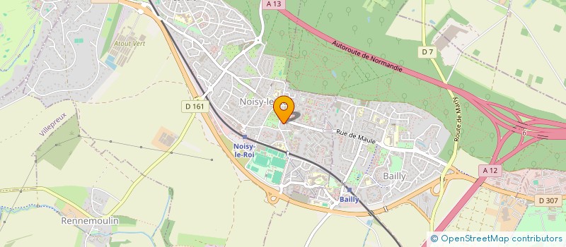 localisation de l'entreprise DPFG  NOISY-LE-ROI