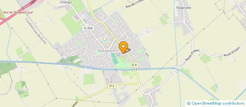localisation de l'entreprise DPFL à TETEGHEM-COUDEKERQUE-VILLAGE