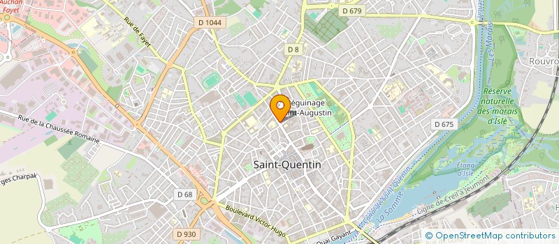 localisation de l'entreprise DPG SALADS à SAINT-QUENTIN