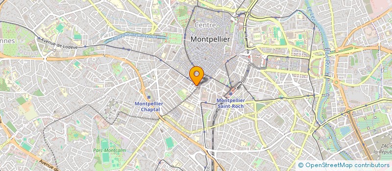 localisation de l'entreprise DPG TRIUMVIRAT à MONTPELLIER